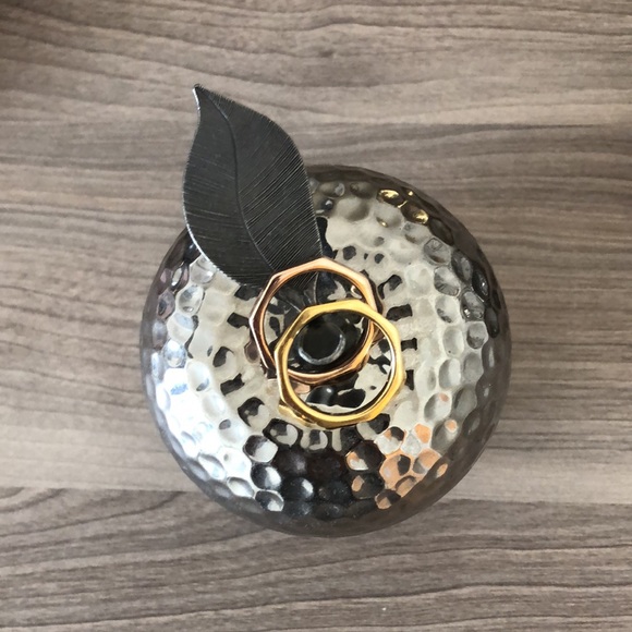 J. Crew hexagon gold vermeil rings - Picture 2 of 5